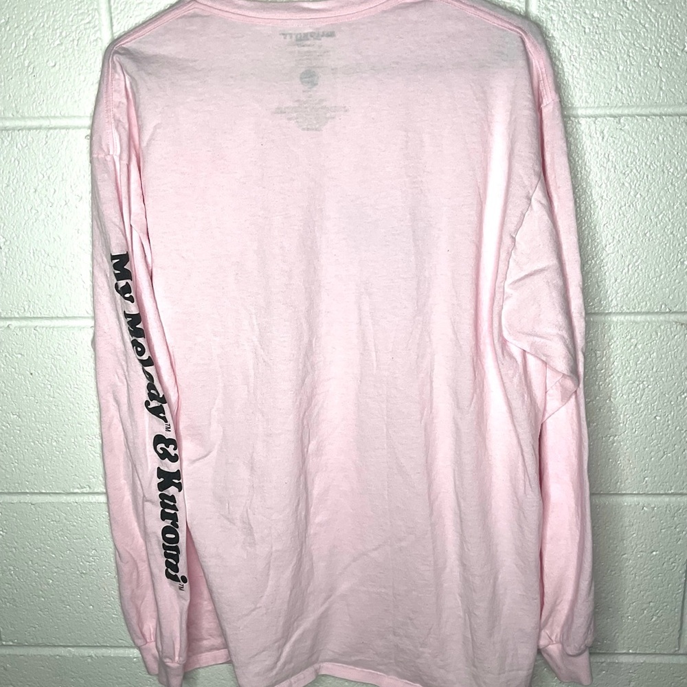 < Sanrio Pink Long Sleeve Tee with Adorable Graphic > - Picture 3 of 4